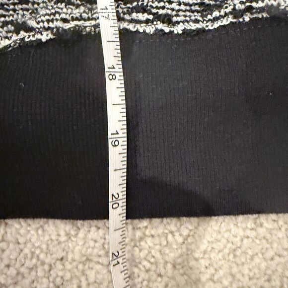 NWOT ADRIANO GOLDSCHMIED Womens Crewneck Sweatshirt Sweater Black White Small - Picture 7 of 8